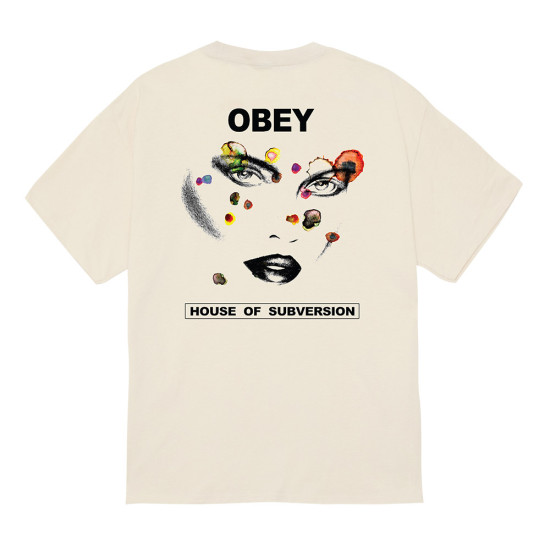 Obey Ανδρική κοντομάνικη μπλούζα Face Of Subversion Tee